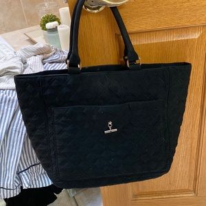 Vera Bradley black quilted